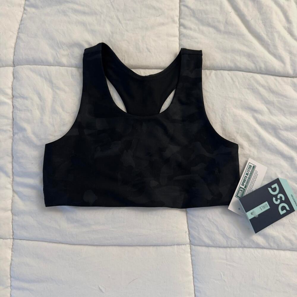 Dsg black sports bra‎ nwt